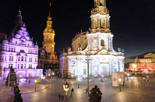 Dresden: Historischer Stadtrundgang mit Weihnachtsmarkt