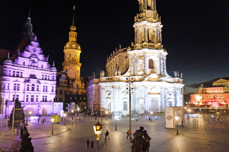 Dresden med en touch av Xmas: Engelsk tur i liten gruppDresden: Historisk stadsvandring med julmarknad