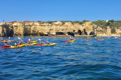 From Albufeira Marina: Benagil Caves Kayaking From Albufeira Marina: Multilingual Benagil Kayaking Tour