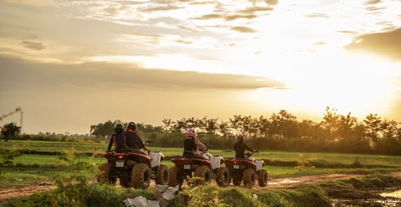 Siem Reap: Quad Bike Tour of Local Villages