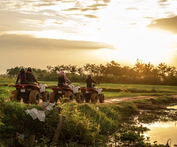 Siem Reap: Quad Bike Tour of Local Villages