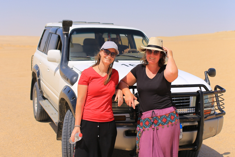 From Cairo: 4x4 Desert Safari, Sandsurf, and Camel Ride Private Tour with Lunch