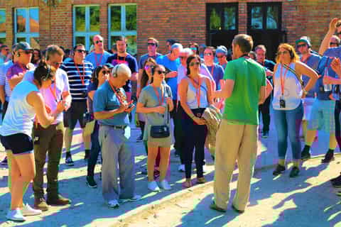 From Krakow: Auschwitz Birkenau Small Group Tour with Pickup