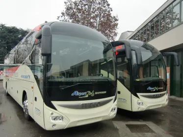Brescia: Gemeinsamer Bustransfer zum/vom Flughafen Mailand Bergamo