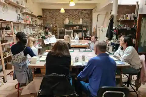 Porto: Workshop de pintura de azulejos