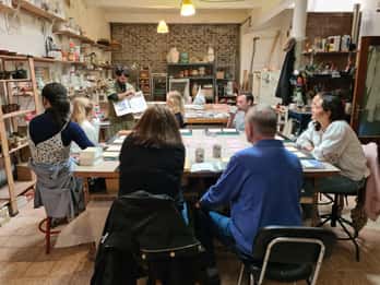 Porto: Workshop de pintura de azulejos