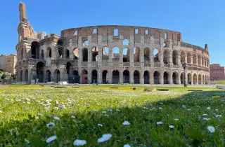 Rom: Kolosseum mit Zugang zur Gladiatorenarena