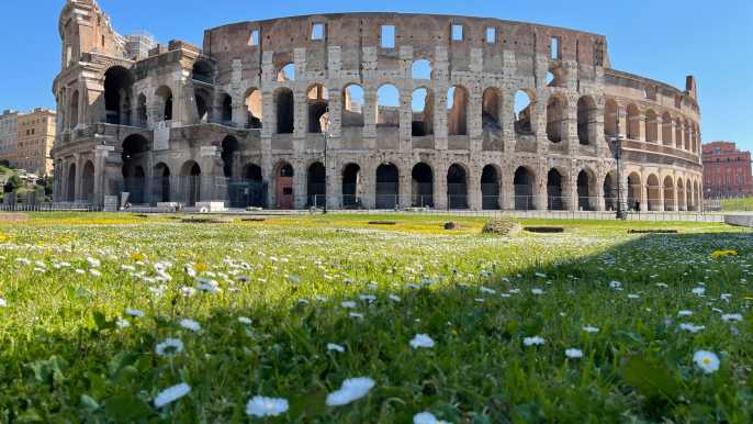 Roma: Coliseo con acceso a la arena de los gladiadores
