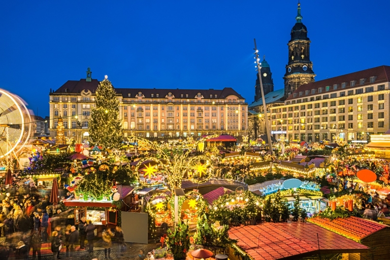 Dresden: Kerst Sightseeing Tour met een 'Pflaumentoffel'Dresden: Kerst Sightseeing Tour met "Pflaumentoffel"