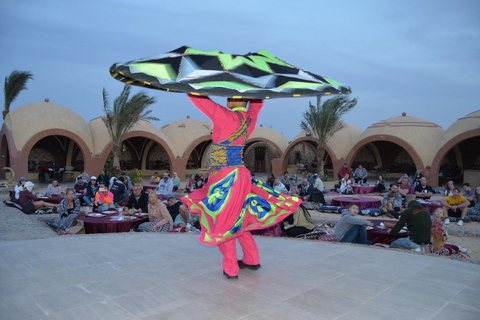 Hurghada: Quad and Buggy Safari with Dinner and ShowPickup from Hurghada City Hotels