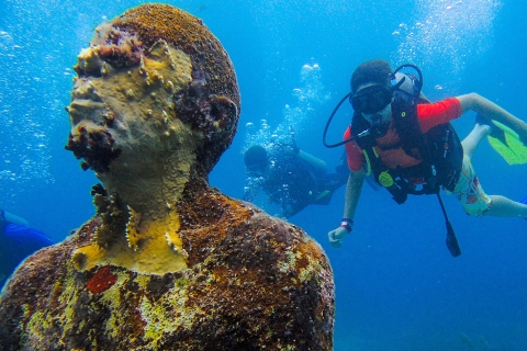 Cancún: onderwatermuseum en rifduik