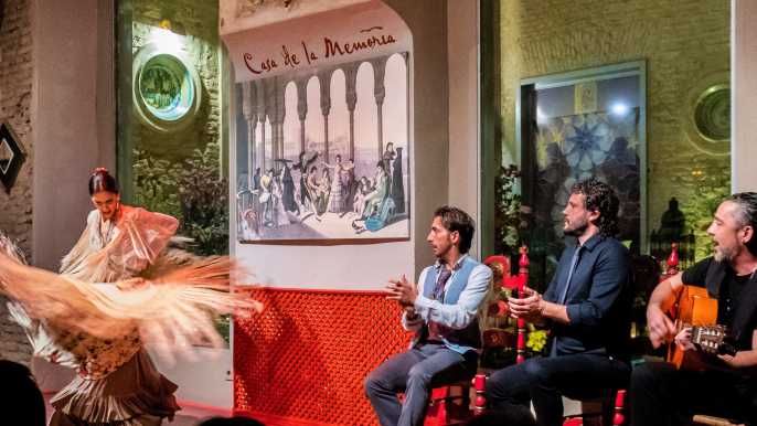 Sevilla: espectáculo flamenco en Casa de la Memoria