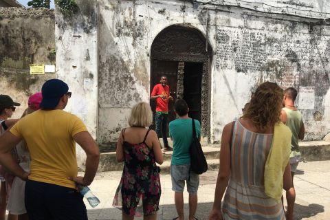 Zanzibar City: Prison Island and Stone Town Walking Tour