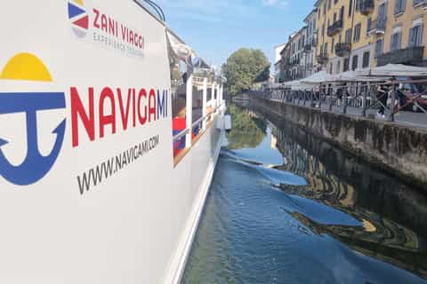 Milano: 1 tunnin Naviglin kanavaristeily äänioppaan kanssa