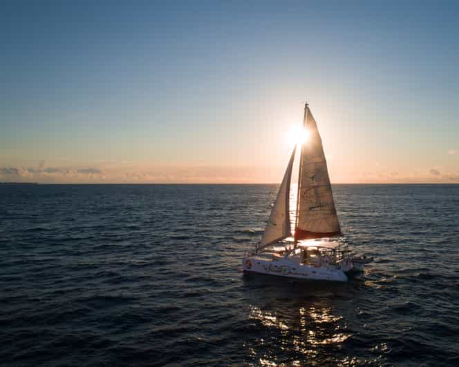 sunset catamaran cruise grand baie