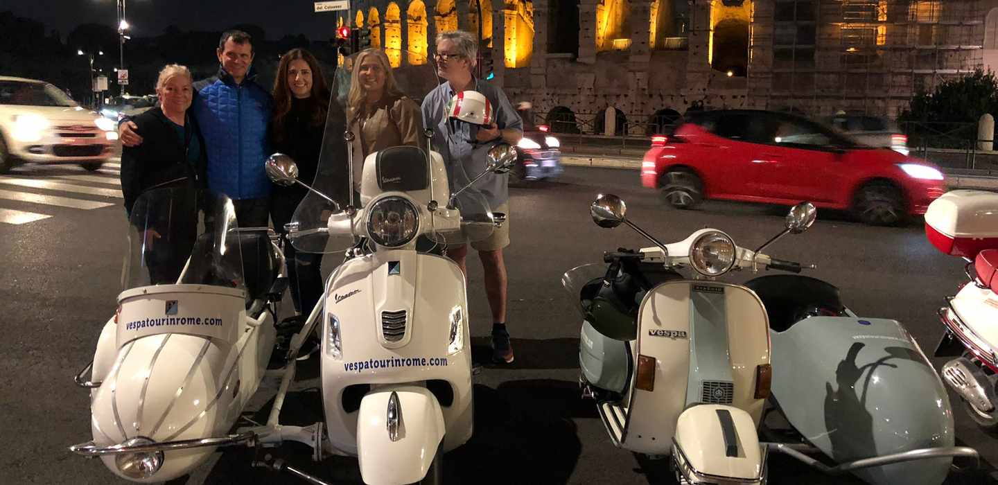 Rom: Highlights Vespa-Seitenwagen-Tour mit Kaffee und Gelato Rom: Highlights Vespa-Seitenwagen-Tour mit Kaffee und Gelato