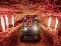 From Cancun & Riviera Maya, Xplor Fuego At Night - Housity