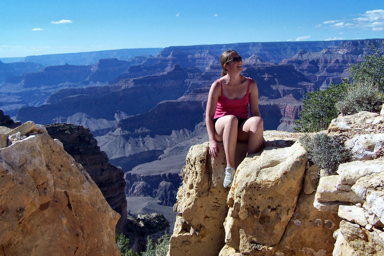 Las Vegas : Visite en petit groupe de la rive sud du Grand Canyon au coucher du soleilExcursion en petit groupe au coucher du soleil sur la rive sud du Grand Canyon