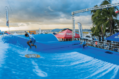 Cancun: Flowrider-Surferlebnis