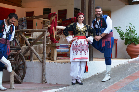 Heraklion: Cretan Folklore Night with Buffet at KarouzanosPickup from Heraklion City or Ammoudara