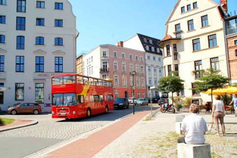 Rostock: Hop-On Hop-Off Double-Decker Bus Tour