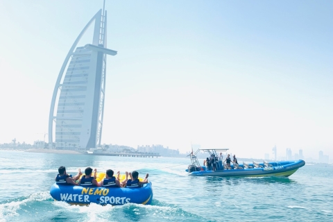 Dubai: Speedboat Tubing Around Burj Al Arab Dubai: Speedboat Tubing around Burj al Arab