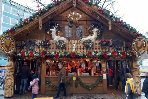 Múnich: Visita al mercado de Navidad con vino caliente