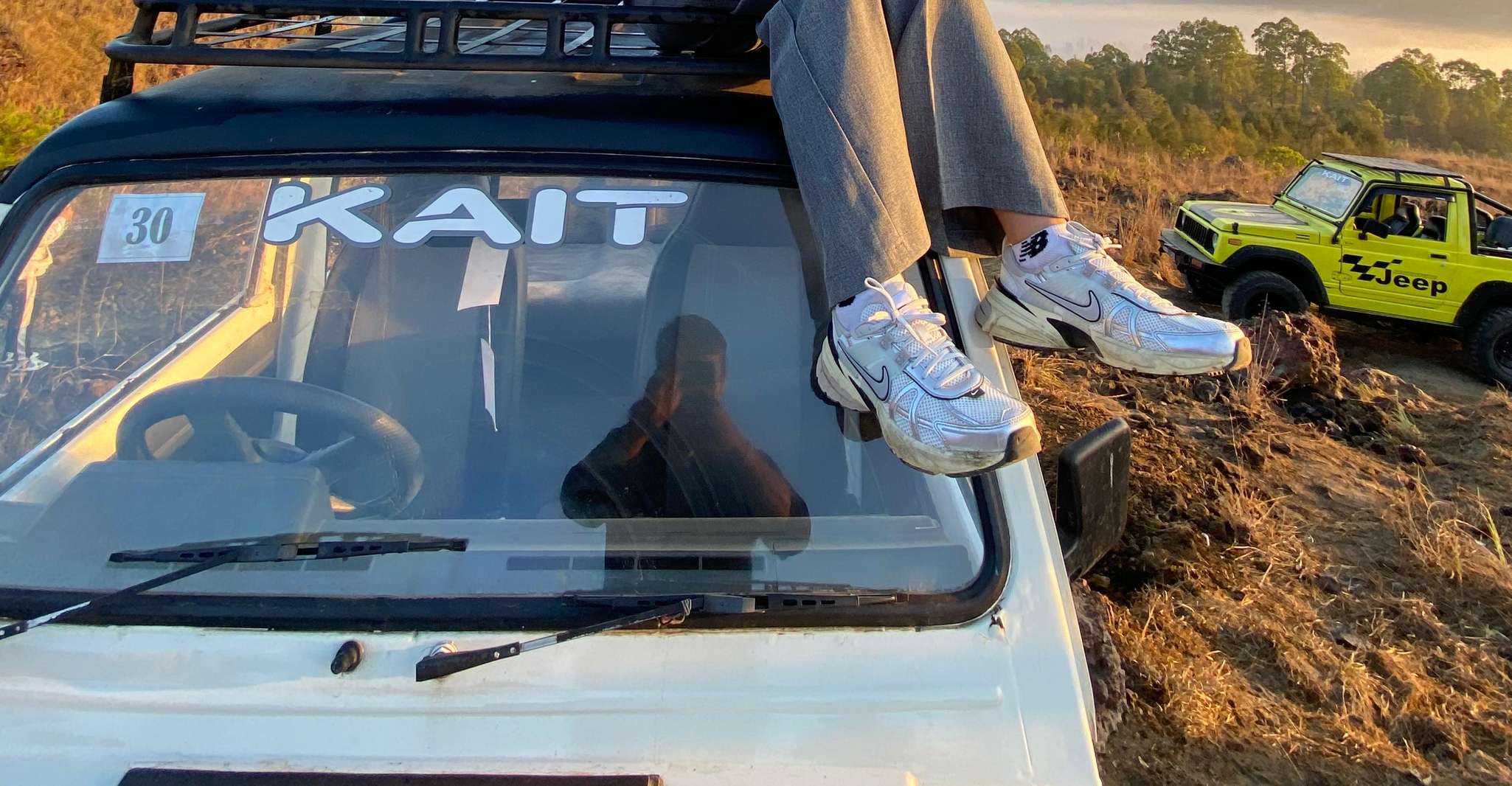 Jeep Tour , Sonnenaufgang von Jeep & Black Lava - Hizvo