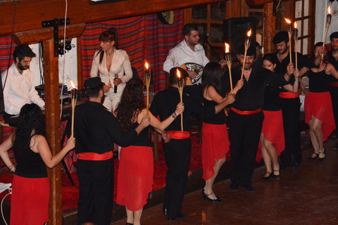 Heraklion: Cretan Folklore Night at Karouzanos Village Pickup from Heraklion City or Ammoudara