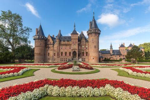 Utrecht: Inngangsbillett til De Haar slott og park