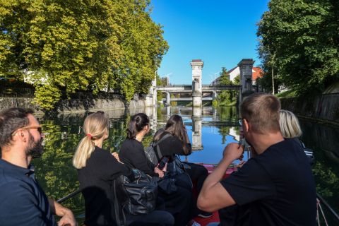 Ljubljana: Tour the Works of Plečnik with River Cruise