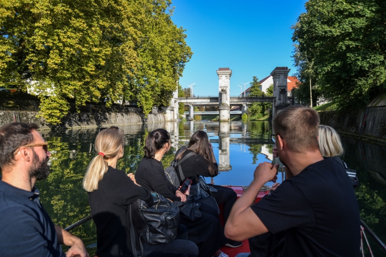 Ljubljana : visite des œuvres de Plečnik avec croisière fluvialeVisite privée du maître d'œuvre Plečnik