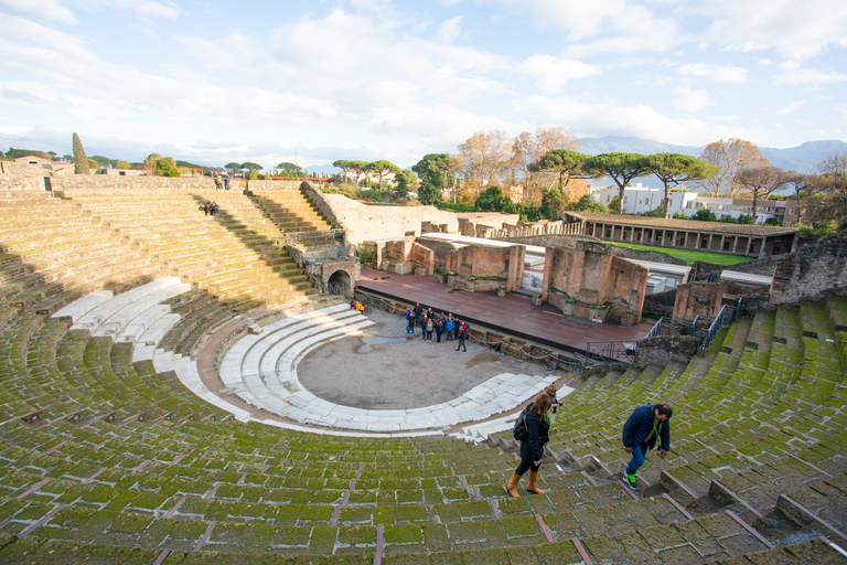 From Rome: Pompeii Ruins Day Trip with Hotel PickupFull-Day Pompeii Tour in Portuguese