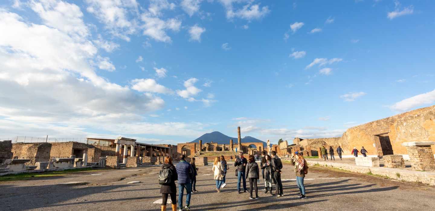 Ab Rom: Tagestour nach Pompeji und seinen Ruinen