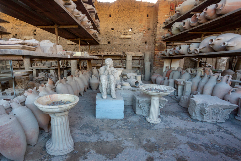 From Rome: Pompeii Ruins Day Trip with Hotel PickupFull-Day Pompeii Tour in Portuguese