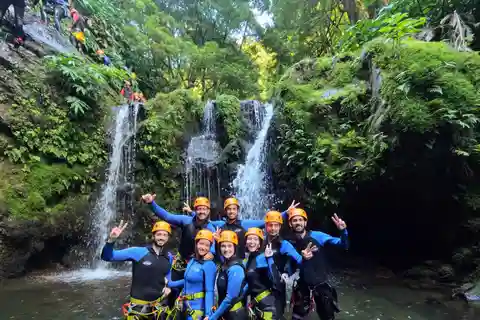 São Miguel: WaterPark Canyoning Ribeira dos Caldeirões
