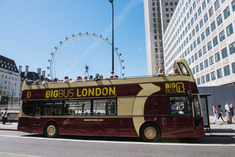 london eye river cruise bus tour
