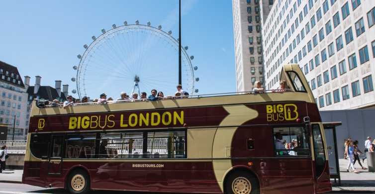 Big London: London Eye, Big Bus og kanalrundfart på Themsen