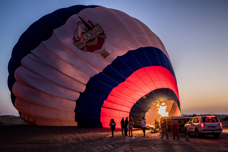 Dubai: Hot Air Balloon, Desert Safari, and Quad Biking Tour