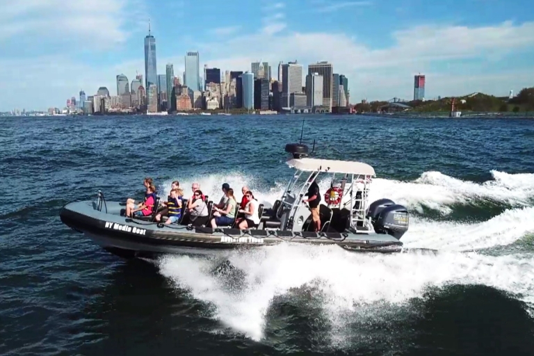 Speedboottocht door New York Harbor