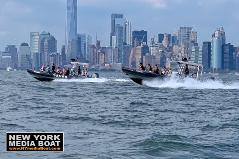Speedboottocht door New York Harbor