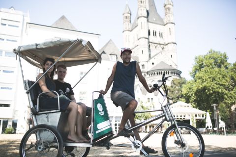 Cologne: Private Rickshaw Tour