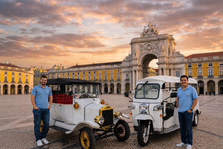Lisbon: Private Tuk-Tuk Tour – Viewpoints, Alfama & Icons Historic Centre – 2h | €160 per group
