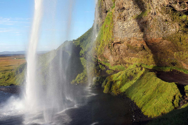 De Reykjavik: Excursão de caminhada pela costa sul e geleiraDe Reykjavik: excursão de caminhada pela costa sul e geleira