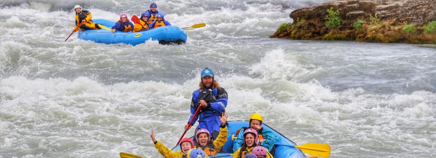 Selfoss : Tour du cercle d'or en rafting