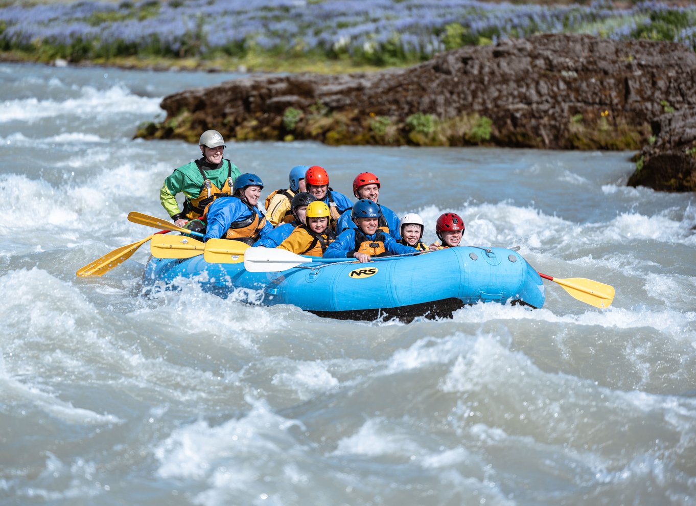 Selfoss: Rafting-turen Den Gyldne Cirkel