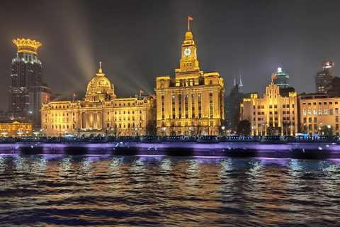 Ticket de entrada para el Crucero Nocturno por el Río Huangpu | Salida por la noche