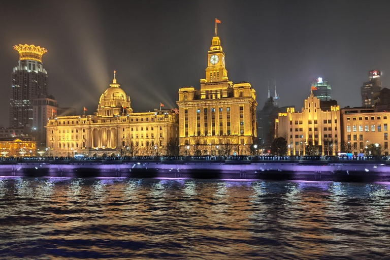 Ticket de entrada para el Crucero Nocturno por el Río Huangpu | Salida por la noche