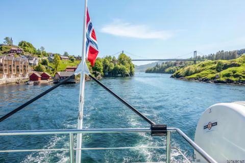 Fra Bergen: Fjordcruise til spektakulære Alversund-strømmen