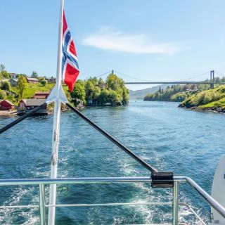 Fra Bergen: Fjordcruise til spektakulære Alversund-strømmen
